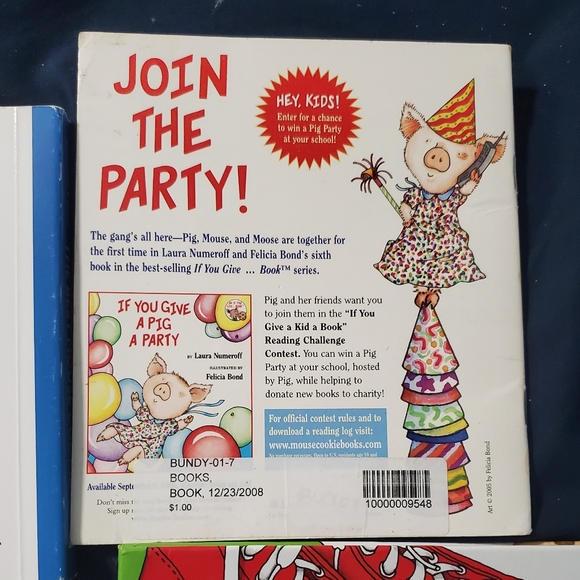 : 4 books from if You Give a Mouse a Cookie book series kids book - Picture 9 of 10